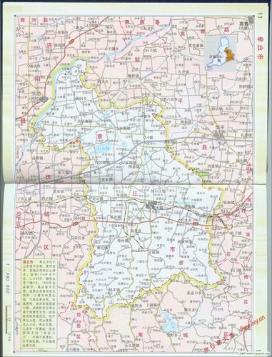 章丘市地图