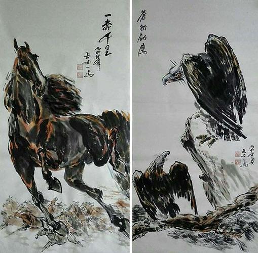 知名实力派画家长安一马——邵西安