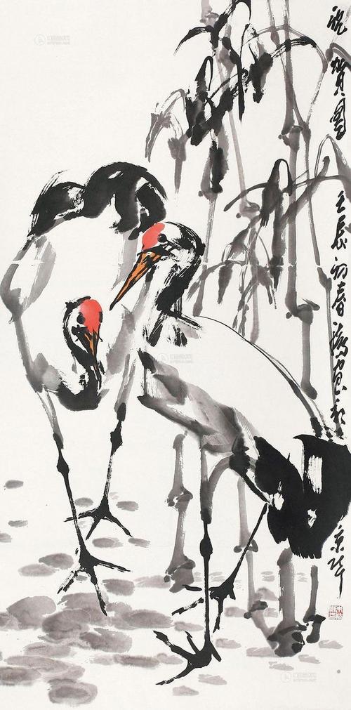 点墨中国写意画六