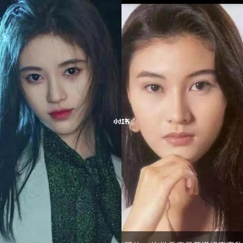 鞠婧祎是不是在模仿李嘉欣啊?_李嘉欣_发型_妆容_仿妆