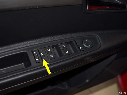 荣威350前左门上带x的按钮是什么按钮