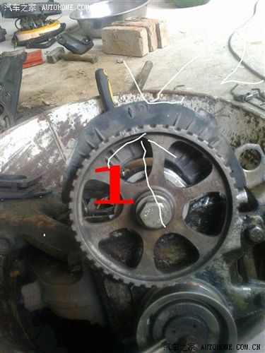 求高手指点,换正时皮带_桑塔纳·尚纳_手机汽车之家