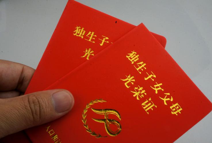 独生子女父母光荣证(图片来源:视觉中国)诚然,这一代年轻人是中国