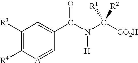 hydrolyzing the ester moiety of the benzamide-ester to produce