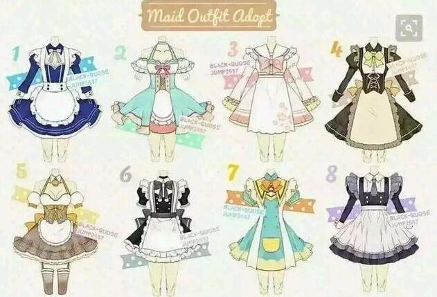 indesign如何画弧线动漫人物衣服怎么画教你各种动漫服饰的画法