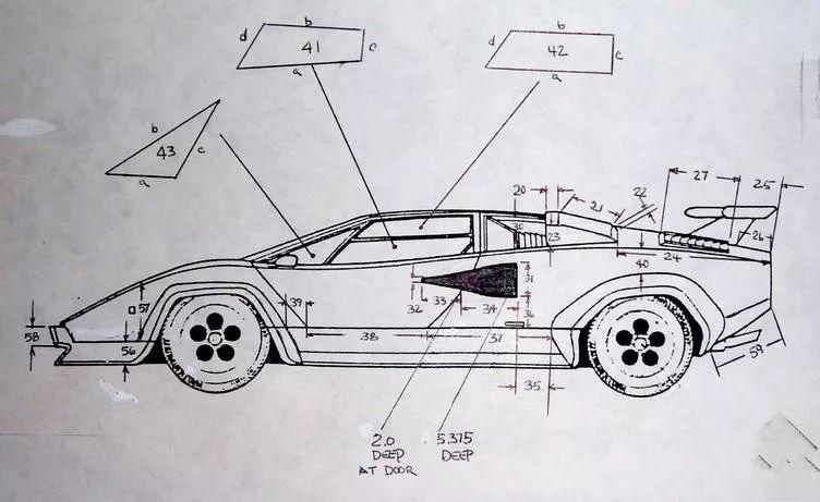牛人耗时17年亲手打造兰博基尼countach