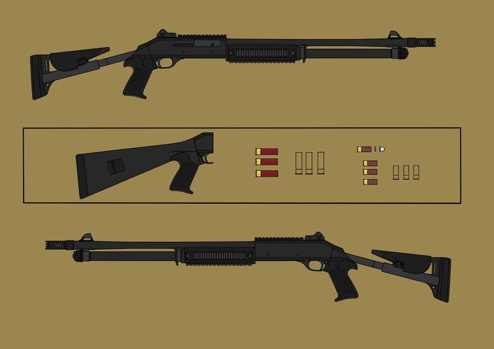 伯奈利m4战斗霰弹枪7发70—140—210—280发