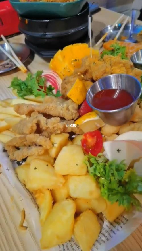 新品"韩式炸鸡水果拼盘"很受欢迎啊_炸鸡_水果拼盘_炸鸡食光·韩国
