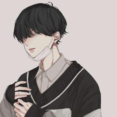 动漫二次元手绘男生头像分享,所有的温柔只为留给那个