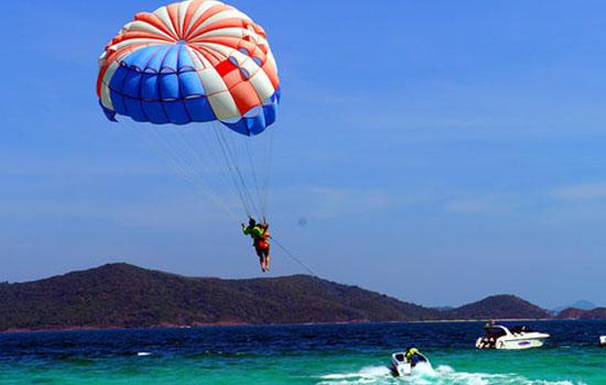 冲绳水上滑翔伞体验行程介绍2015