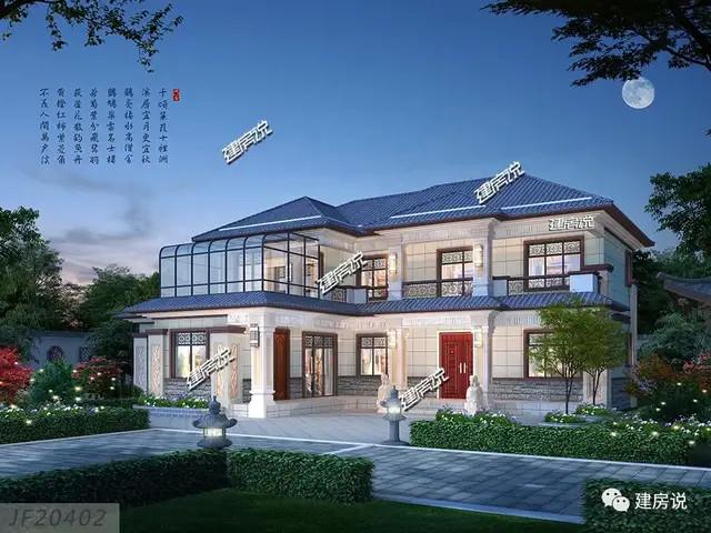 l型地基怎么建房?这5款经典别墅户型,可要看一看