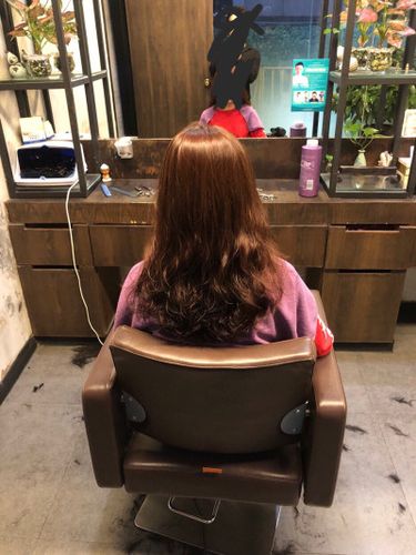 橙色系发色 #短发 #编发 #发色  分享一下首次去日本理发店染头发的