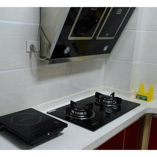 厨房防油贴纸耐高温瓷砖灶台贴膜防油烟橱柜墙壁贴防水透明特大号