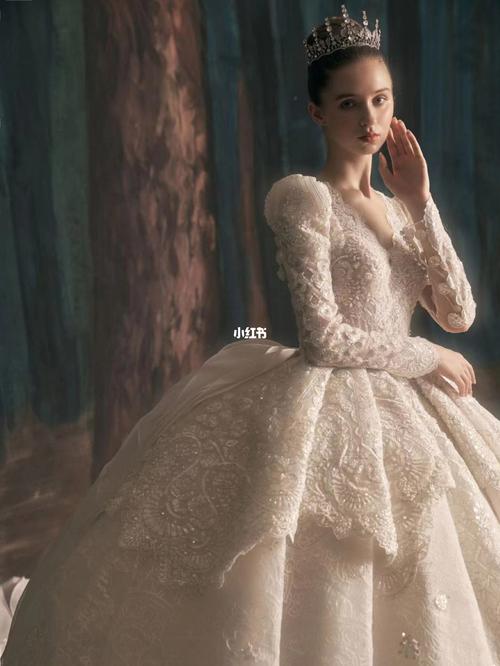 纯正宫廷风婚纱,这才是真正的公主婚纱!