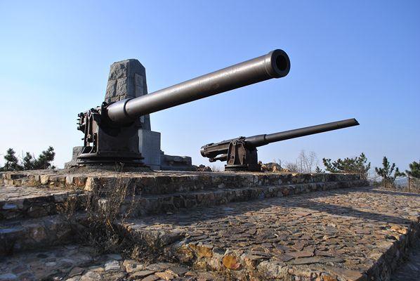 北方行记(三百四十四)大连风光览旅顺东鸡冠山(三)望台炮台