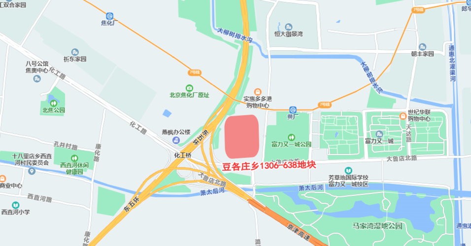 朝阳临铁项目 王四营,豆各庄地块公布案名