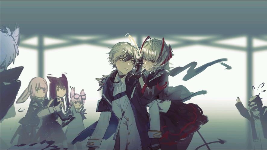 p站 明日方舟 w 图片搬运