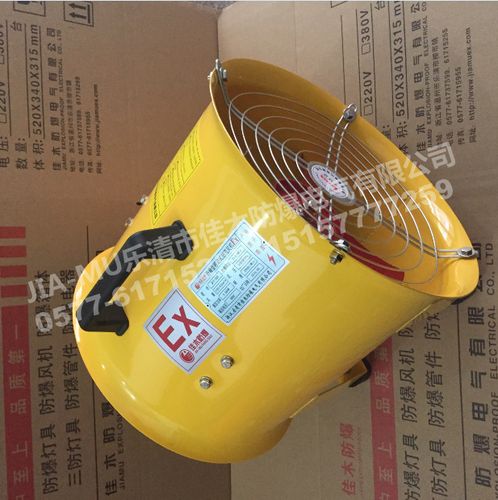 sft-300防爆手提式轴流风机 110v安全型12寸便携手提风机