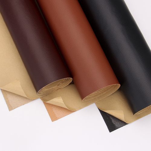 沙发皮革面料自粘贴 沙发贴纸皮革面料翻新仿革贴皮革