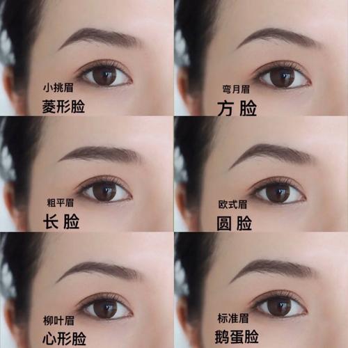 所谓菱形脸就是颧骨处最高,眉形不适合太平.