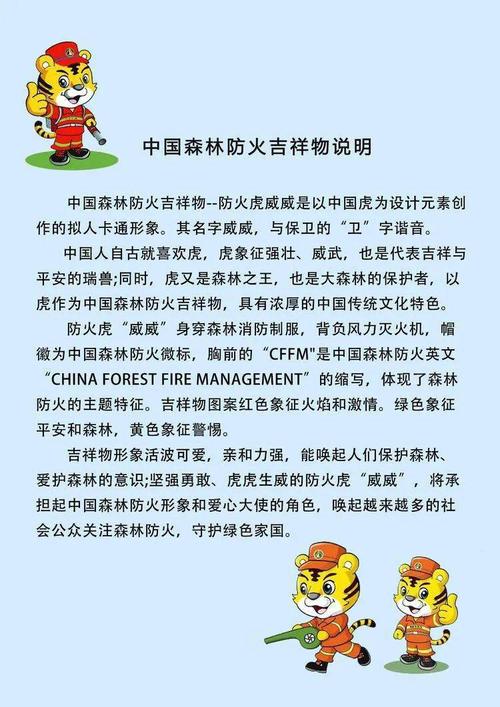 虎威威教你森林防火——森林防火常识篇