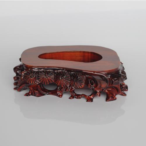 奇石底座 实木树根木雕 玉器盆景架子佛像瓷器摆架 私人定制挖槽