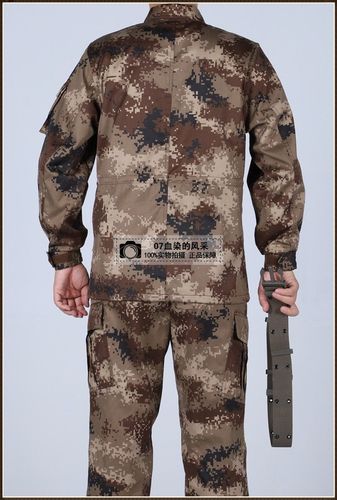 【特价】配发正品陆军荒漠迷彩套装男女迷彩服冬季军装迷彩作训服