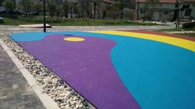 四川雅安小区儿童乐园塑胶地坪多少钱