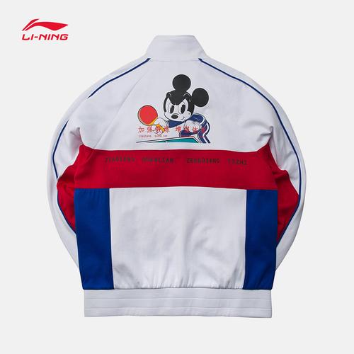 awdp408 新款正品李宁迪士尼米奇联名卫衣男女同款宽松运动服 2019