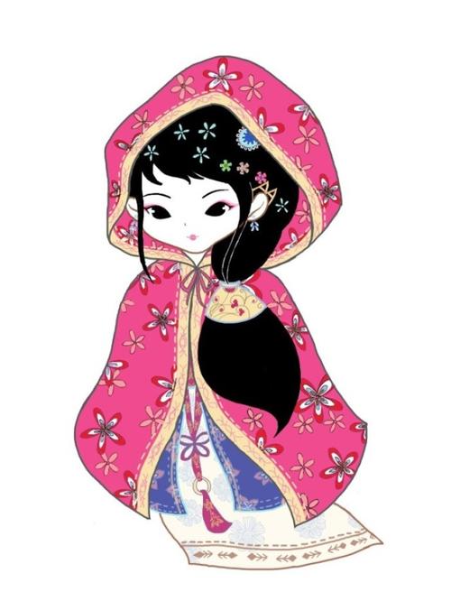 q版金陵十二钗,pad画