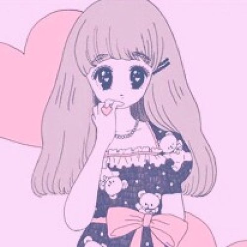 粉色头像 软妹头像 动漫女头 萝莉 幼女 萌妹 可爱 少女心
