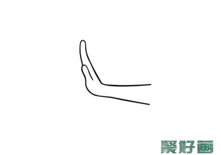 手势简笔画各种不同手势的简笔画图片怎么画简笔画教程