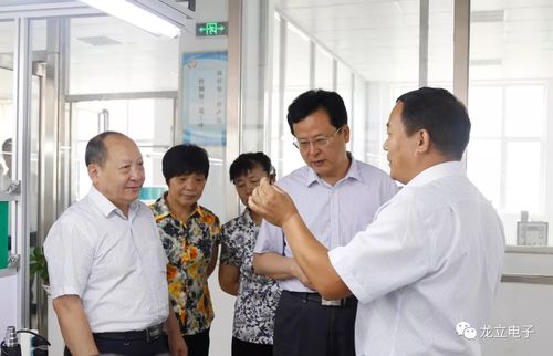 临沂市政协主席徐涛一行调研龙立电子_山东龙立电子