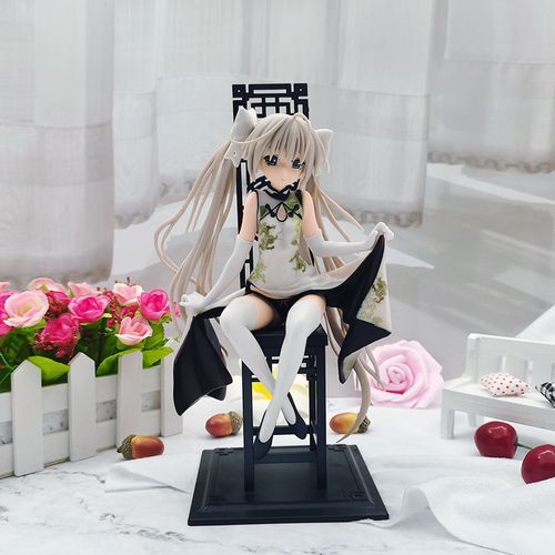 缘之空旗袍坐姿穹妹二次元动漫穹妹手办模型摆件车载