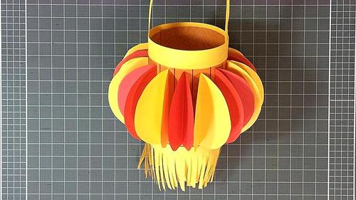 灯笼制作教程,颜色自己选