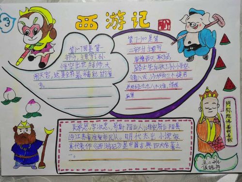 《西游记》读书小报