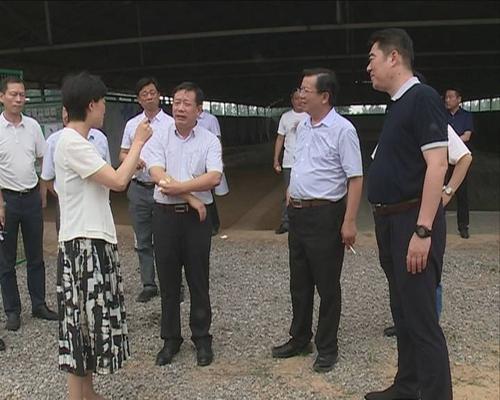 县长刘海鹰,副县长聂丽等陪同调研.