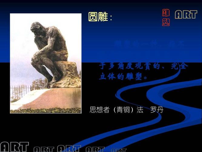 思想者(青铜)法 罗丹