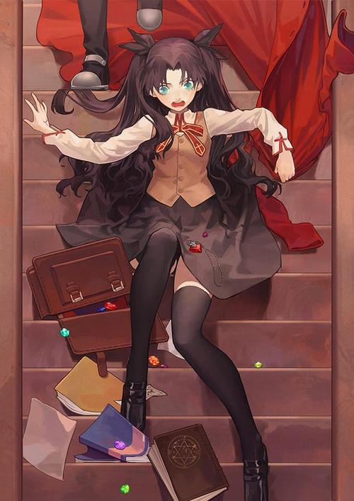 精选日漫《fatestay night》好看的女主角插画壁纸,很