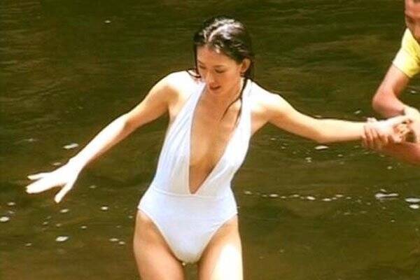 林志玲图片早年性感写真曝光林志玲电影走光图片引热议