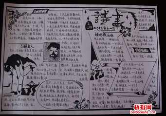高中生物理获奖手抄报高中生手抄报