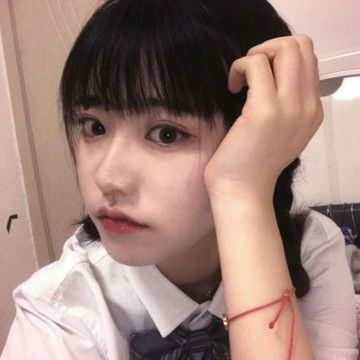可爱笑容女生头像