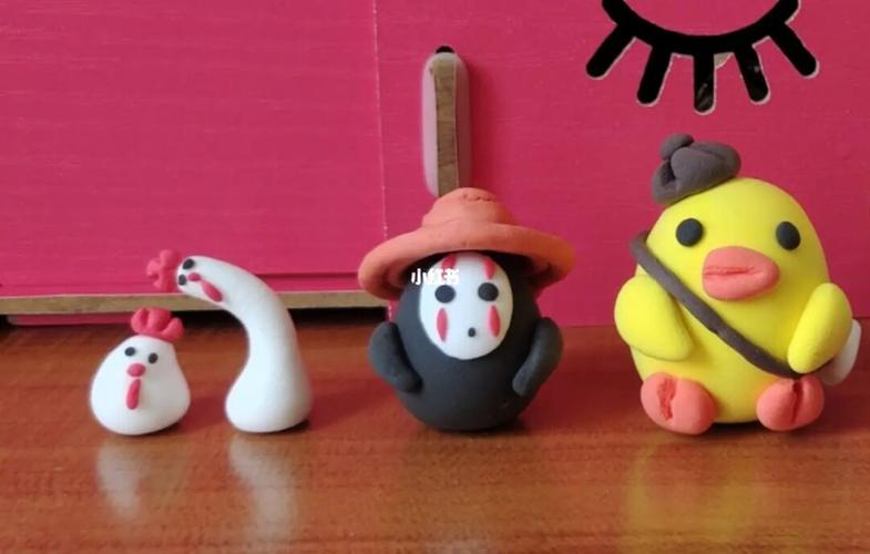 太空泥 轻黏土作品_粘土_手工制作_临摹_手工_兴趣爱好_手工