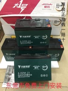 原装雅迪爱玛电动车专用天能电池电瓶48v21ah23ah支持旧换新
