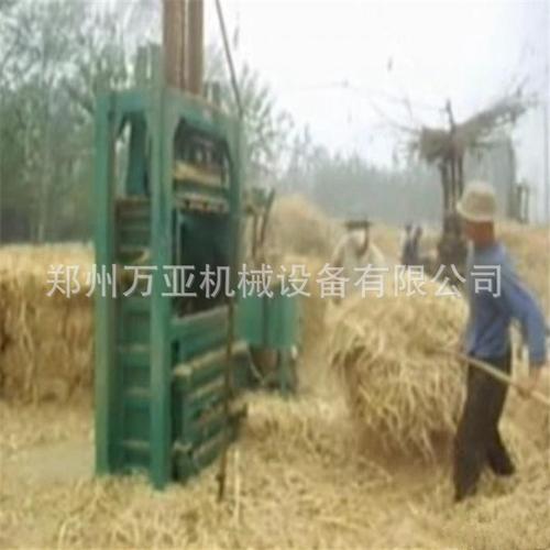厂家直销全自动打捆机 立式棉花液压打包机 移动式废料打包机