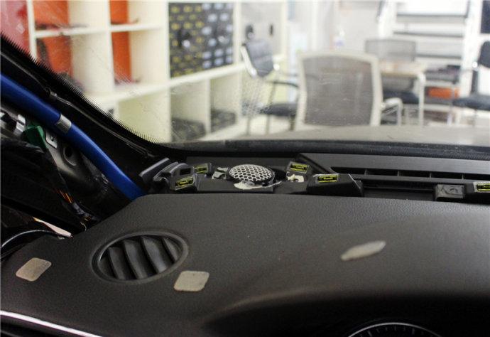 帕萨特汽车音响改装篇 丹麦绅士宝搭配优美声460 dsp功放