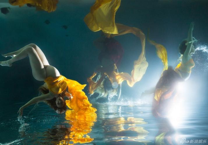 碧昂斯再次怀孕全新写真美图曝光,化身美人鱼的"