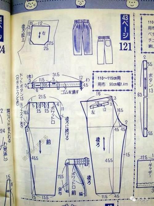 选一选总会有适合你的,90多张秋季儿童服装裁剪图
