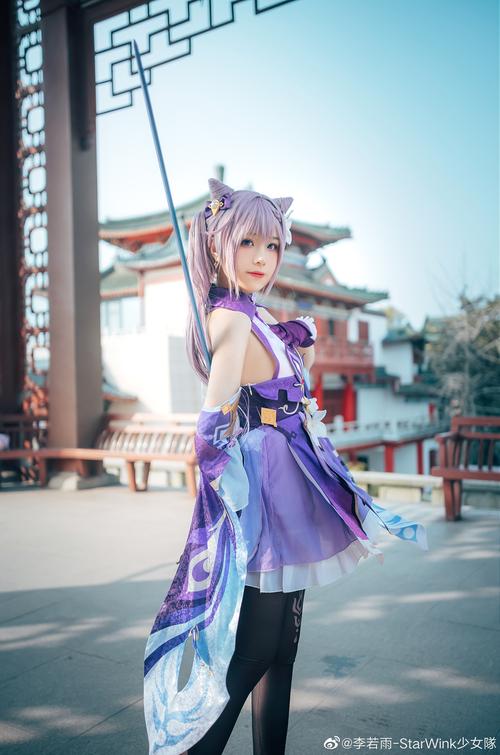 cosplay刻晴原神