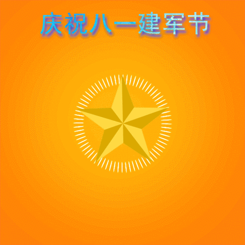 八一 建军节 向军人致敬